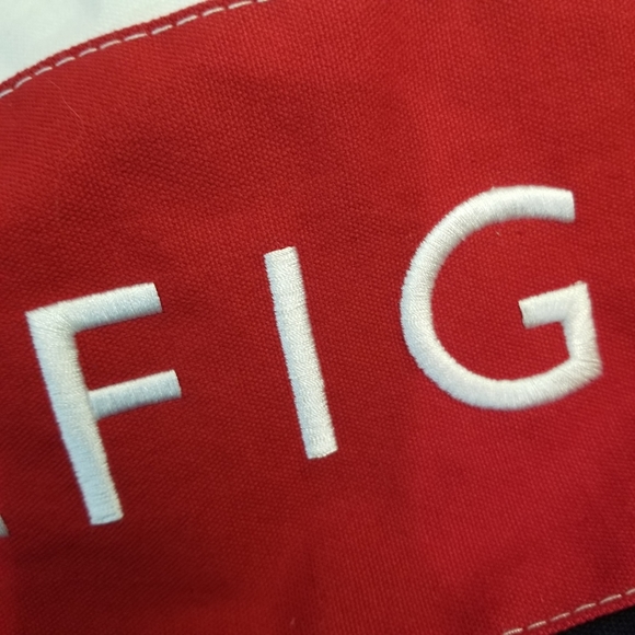 Vintage Tommy Hilfiger Big Flag Logo Spell Out Duffle Bag - Picture 3 of 10